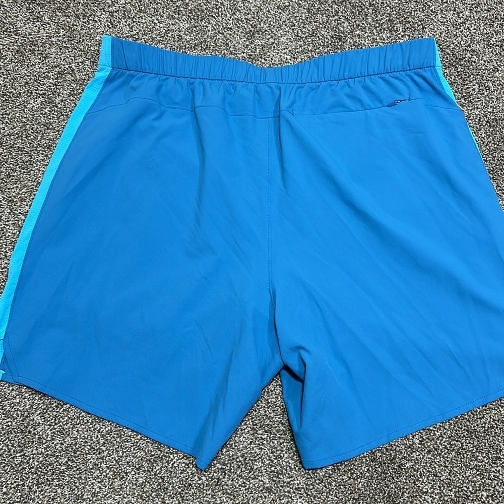 NWT Outdoor Voices high stride 7” short with Pockets river/azure women’s XL - Picture 11 of 14